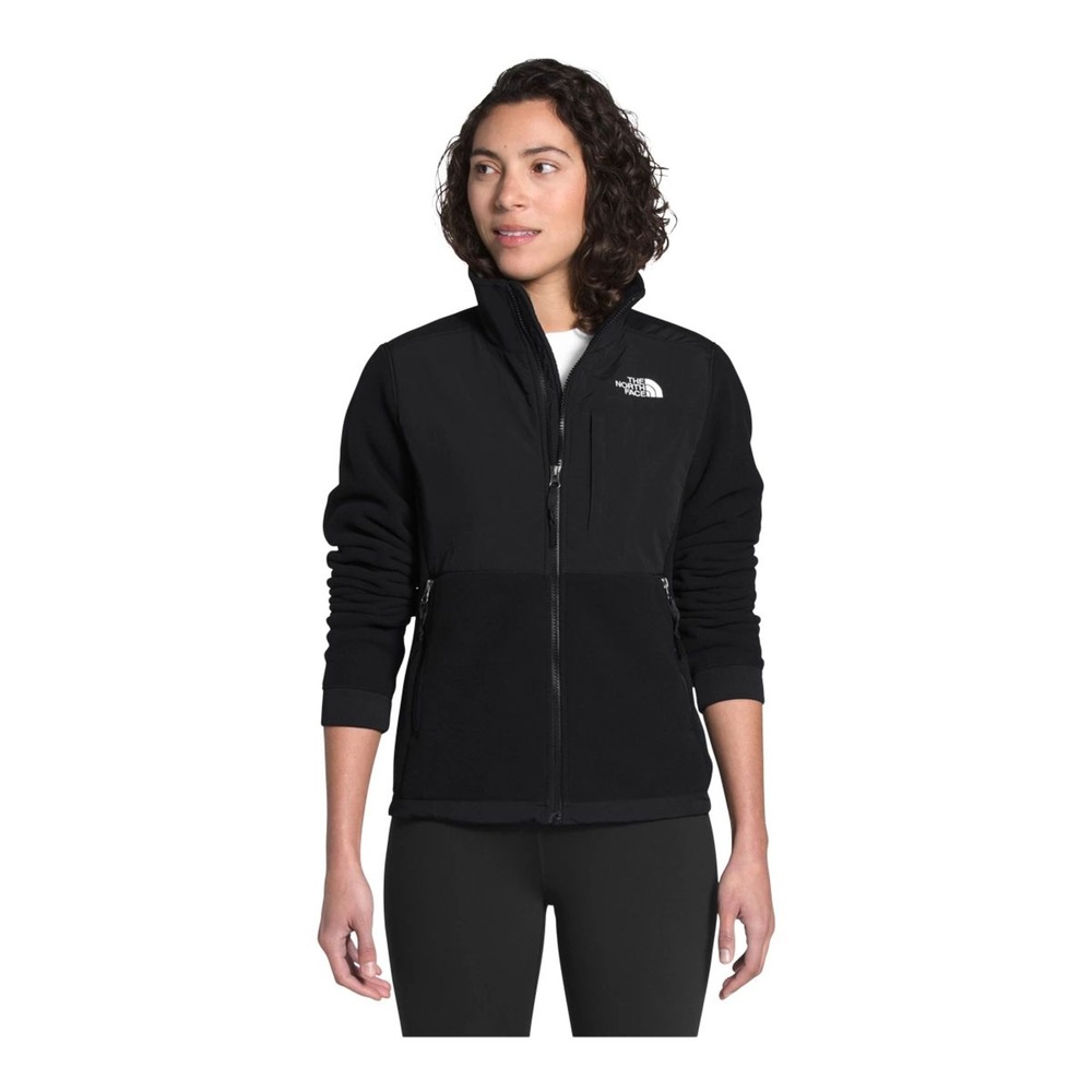 The North Face Women's Denali Fleece Jacket Black Small Polartec Full Zip
